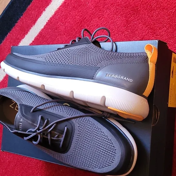 Cole Haan 'Brand New' Men's Zerogrand Omni Lace Up Sneakers - Grey 👟 Size 11.5