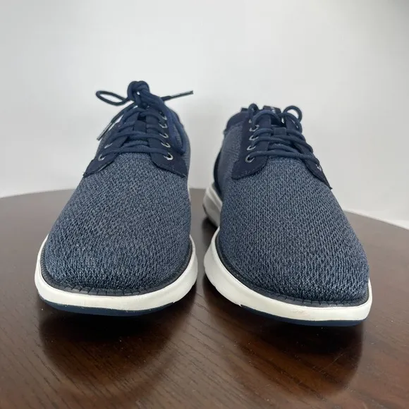 Cole Haan Grand Atlantic Sneakers Men's 11.5M Blue Knit Lace Up Shoes C36591