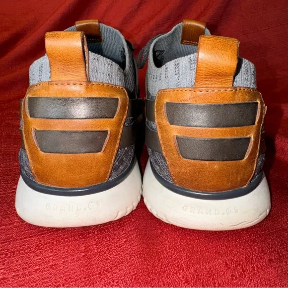 Cole Haan Grand Motion Sneakers, Gray and Brown, Men’s Size 10, EUC