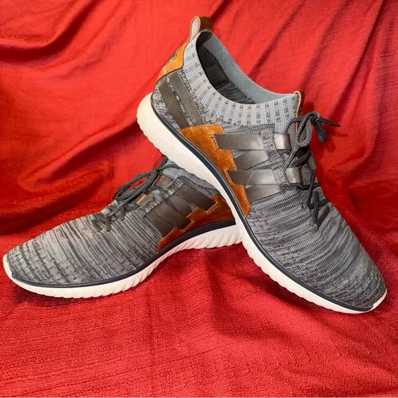 Cole Haan Grand Motion Sneakers, Gray and Brown, Men’s Size 10, EUC