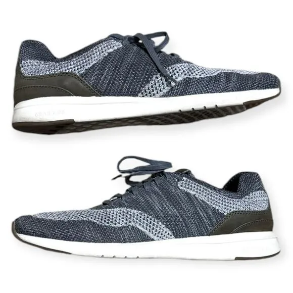 Cole Haan Heather Gray Grandpro Stitchlite Knit Running Sneaker Men's Size 10.5M