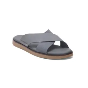 COLE HAAN Lava Smoke Men's Leather Nantucket Cross Sandals