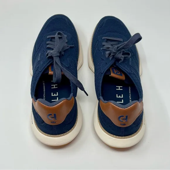 COLE HAAN Men’s Cole Grandpro Ashland Stitchlite Sneaker Navy Size 12M C38042