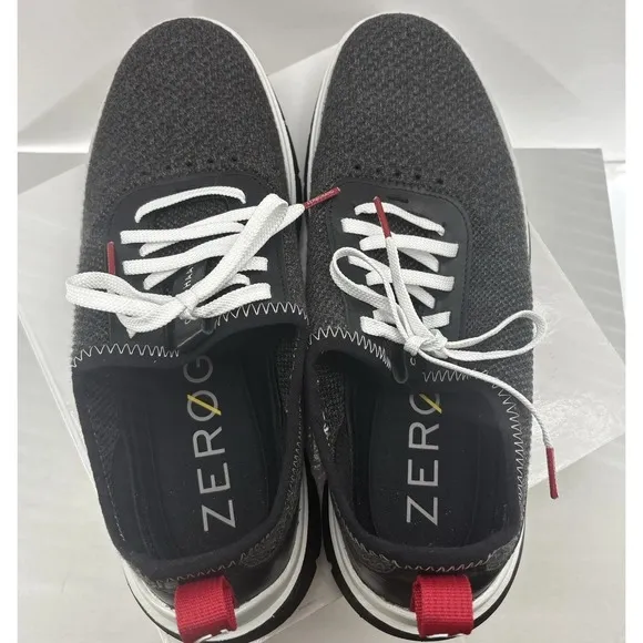 Cole Haan  Men's Generation ZERØGRAND Stitchlite™ Black Sneakers  Size 10M