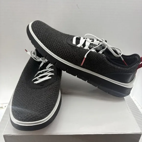 Cole Haan  Men's Generation ZERØGRAND Stitchlite™ Black Sneakers  Size 10M