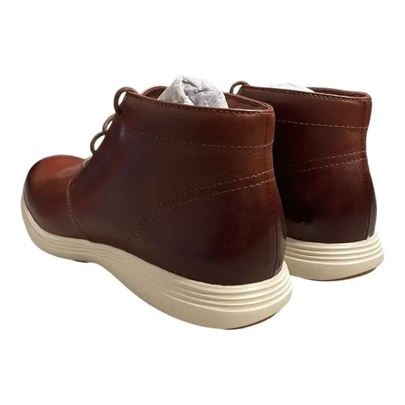 Cole Haan Mens Grand Tour sz 8 M Chukka Boots Woodbury and Ivory Soles NWOB