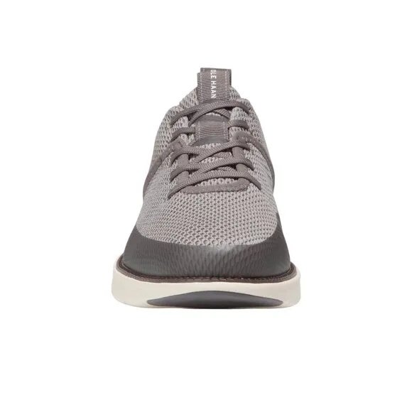 Cole Haan Mens Gray Mesh Brown Suede Zero Grand Atlantic Sneakers Sz 8.5 NEW