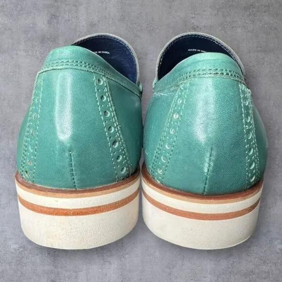 Cole Haan Men's South St Tassel Loafers – Botanical Green