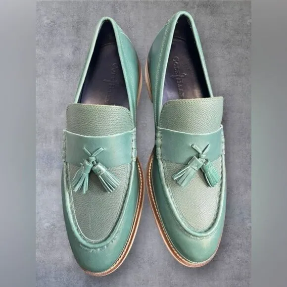 Cole Haan Men's South St Tassel Loafers – Botanical Green