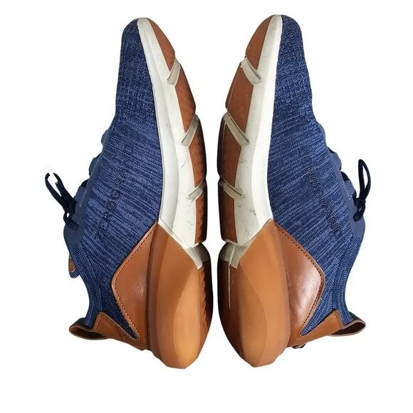 Cole Haan Mens ZeroGrand All Day Runner Sneakers Sz 10.5M Stitchlite Navy Active