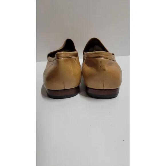 Cole Haan Pincher Men's Tan Leather Slip On Classic Loafer Shoes C08133 Size 9 M