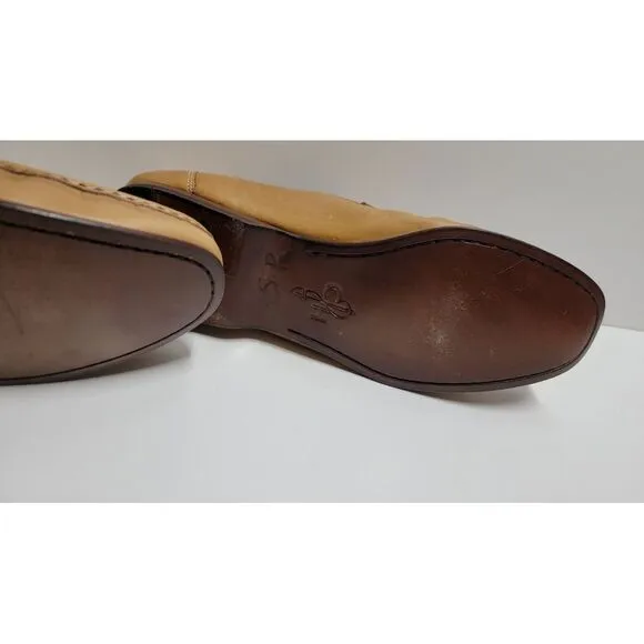 Cole Haan Pincher Men's Tan Leather Slip On Classic Loafer Shoes C08133 Size 9 M