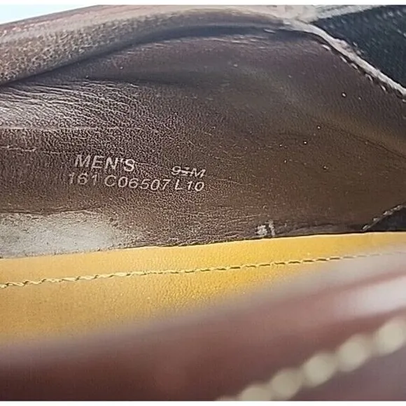 Cole Haan Shoes Mens 9.5 M Everett Air Stitched Bicycle Toe Loafer C06507 Brown
