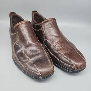 Cole Haan Shoes Mens 9.5 M Everett Air Stitched Bicycle Toe Loafer C06507 Brown