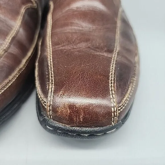 Cole Haan Shoes Mens 9.5 M Everett Air Stitched Bicycle Toe Loafer C06507 Brown