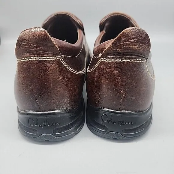 Cole Haan Shoes Mens 9.5 M Everett Air Stitched Bicycle Toe Loafer C06507 Brown