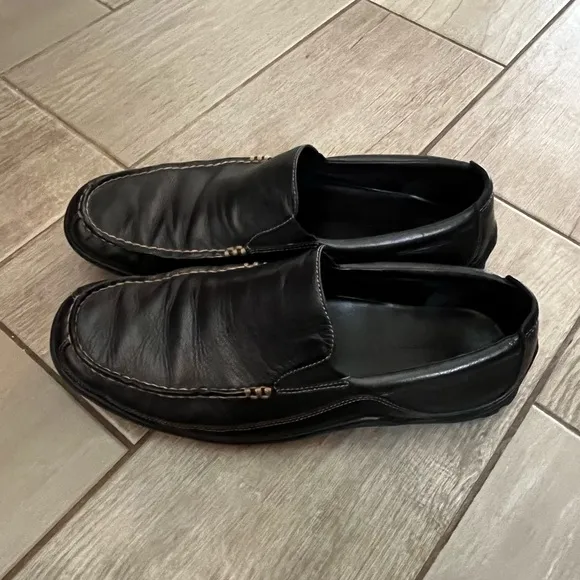 Cole Haan Tucker venetian loafer.Black 11.5M EC Sport-inspired dress loafers