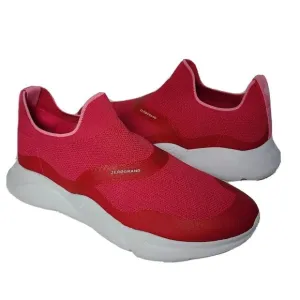 Cole Haan Women Sneakers Zerogrand Slip-On knit Fuschia Pink mismatch sz 7 &amp; 7.5