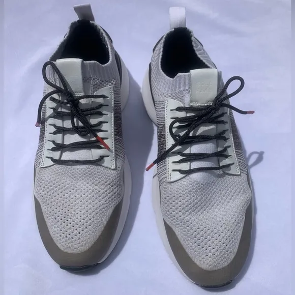 Cole Haan Zero Grand Sneakers Slip On White Grey Athletic Gym Men’s Size 11.5