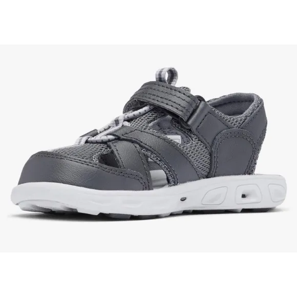 COLUMBIA • Grey Omni-Grip Techsun Wave Velcro Sandals