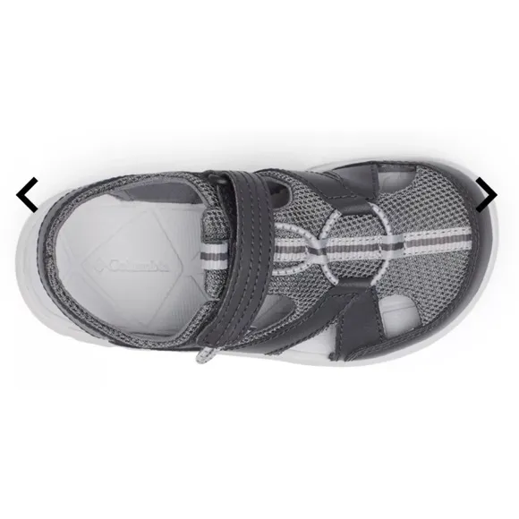 COLUMBIA • Grey Omni-Grip Techsun Wave Velcro Sandals