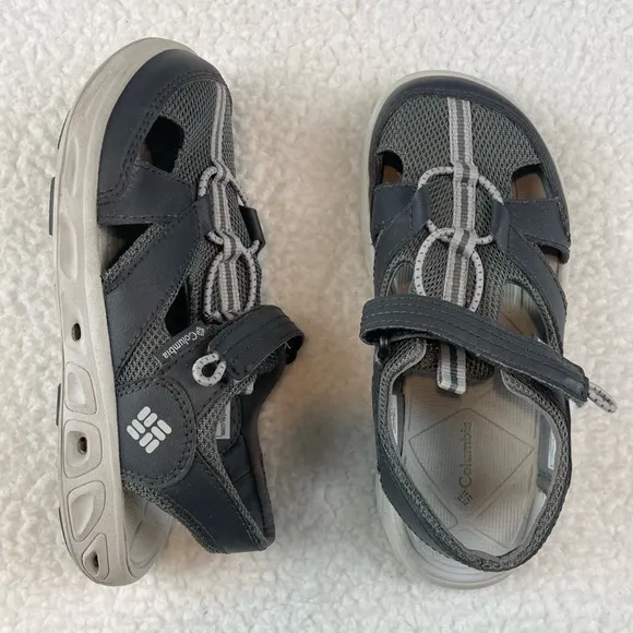 COLUMBIA • Grey Omni-Grip Techsun Wave Velcro Sandals