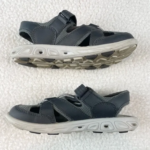 COLUMBIA • Grey Omni-Grip Techsun Wave Velcro Sandals
