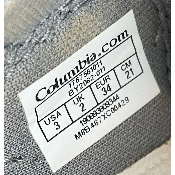 COLUMBIA • Grey Omni-Grip Techsun Wave Velcro Sandals