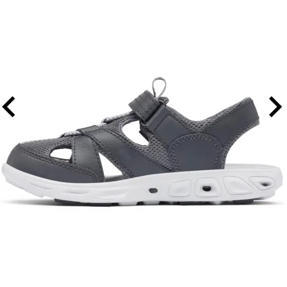 COLUMBIA • Grey Omni-Grip Techsun Wave Velcro Sandals