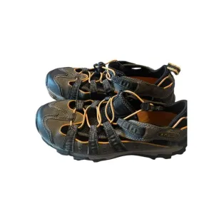 Columbia Mens Brown Lace Up Round Toe Waterproof Leather Hiking Boots Size 10