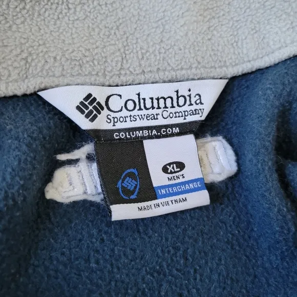 Columbia Penn State Zippered Jacket Sz XL