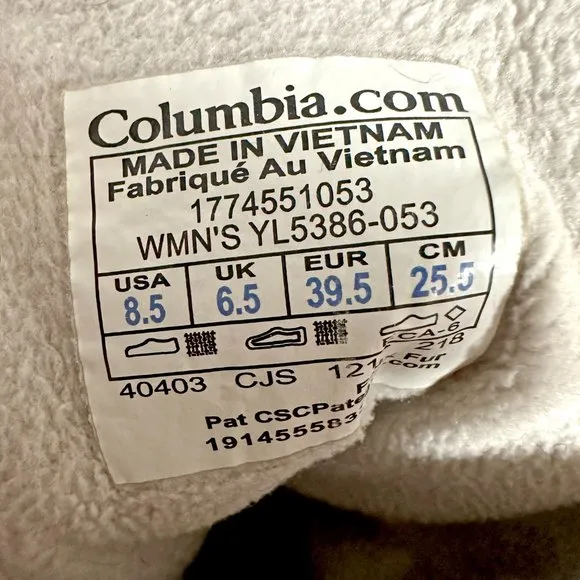 Columbia Powder Summit II Mid Waterproof Snow Boots