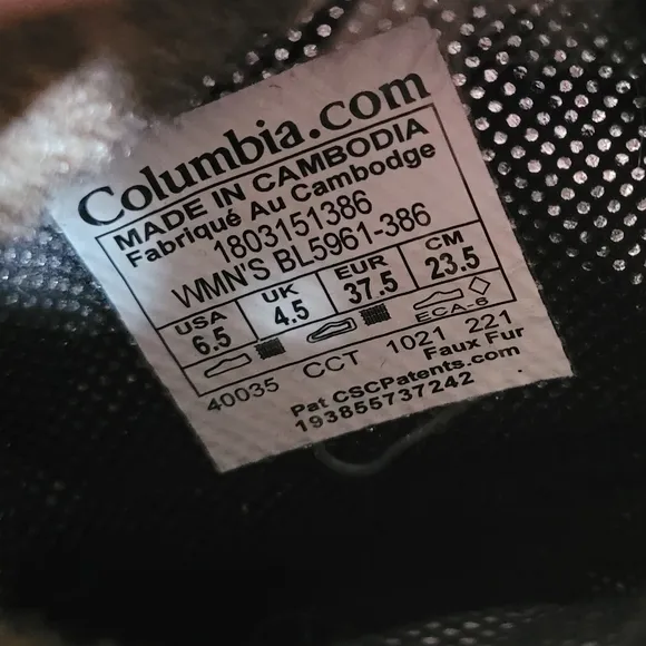 Columbia Size 6.5 Women's Minx Shorty III Winter Green and Brown Boots