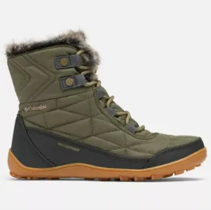 Columbia Size 6.5 Women's Minx Shorty III Winter Green and Brown Boots