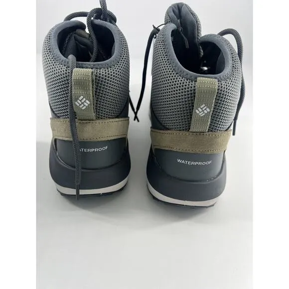 Columbia Trailstorm Mid Waterproof Techlite  Hiking Traction Boots Mens 14 Grey