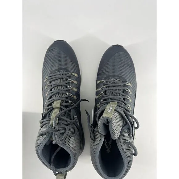 Columbia Trailstorm Mid Waterproof Techlite  Hiking Traction Boots Mens 14 Grey