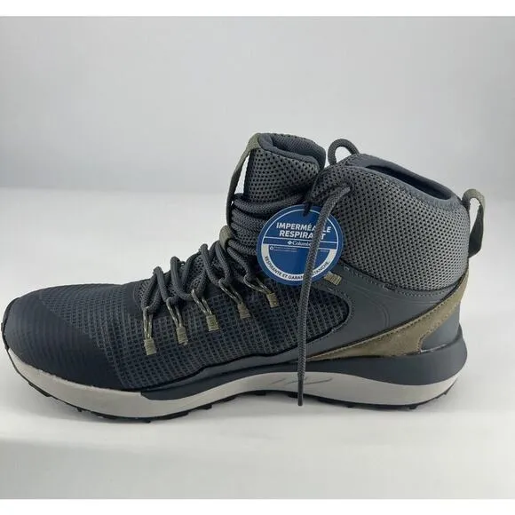 Columbia Trailstorm Mid Waterproof Techlite  Hiking Traction Boots Mens 14 Grey