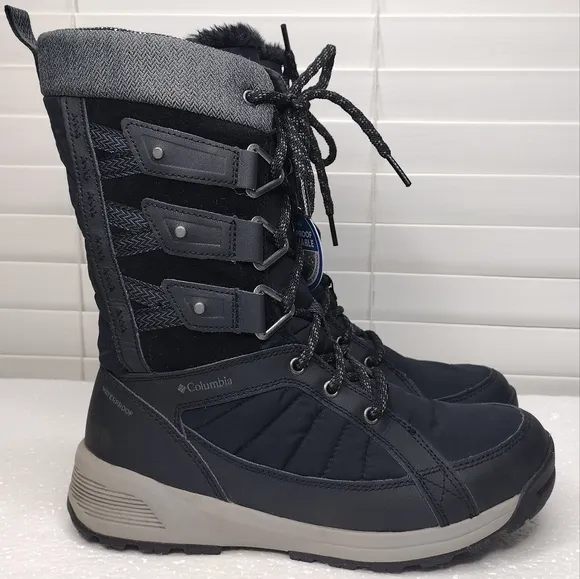Columbia Women's Alpine Hills Omni Heat Waterproof Breathable Winter Boots Sz 7