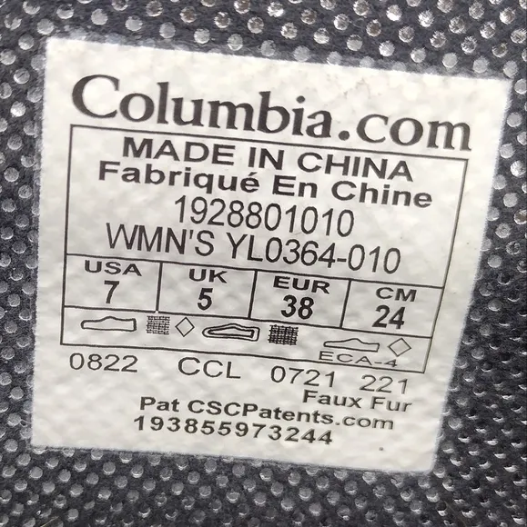 Columbia Women's Alpine Hills Omni Heat Waterproof Breathable Winter Boots Sz 7