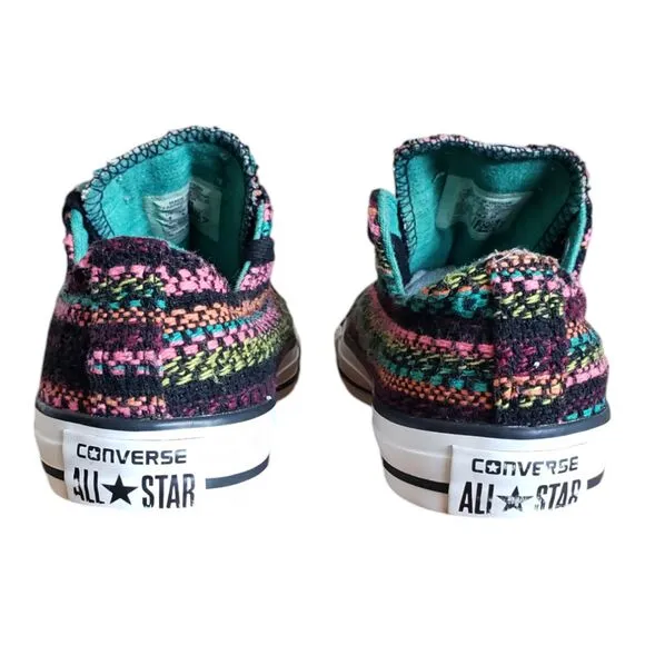 Converse All Star Parakeet OX Rainbow Boho Sneakers Low Top Women's Size 6