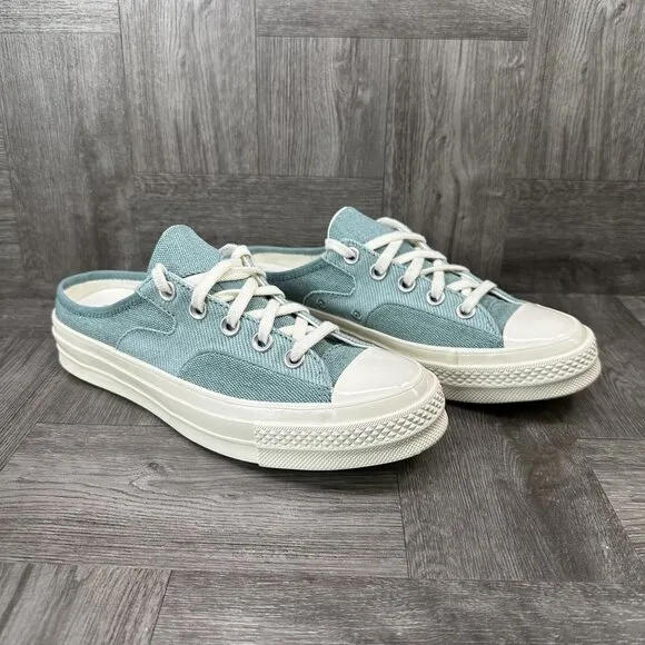 Converse Chuck 70 Mules Women's size 7 Light Green