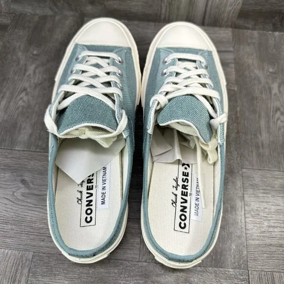 Converse Chuck 70 Mules Women's size 7 Light Green