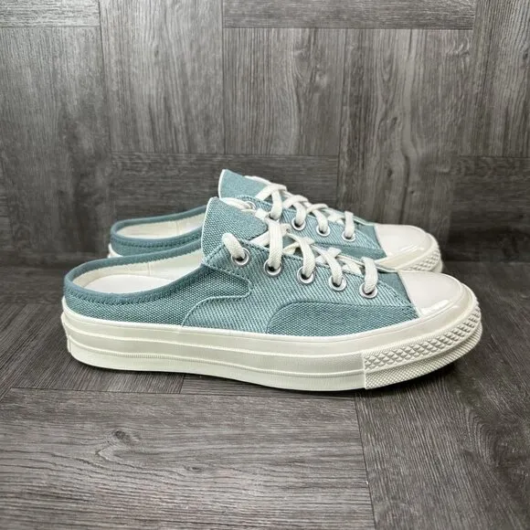 Converse Chuck 70 Mules Women's size 7 Light Green