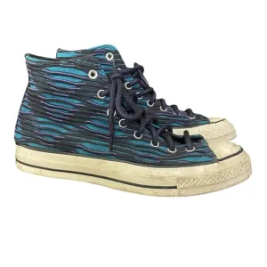 Converse Chuck Taylor Wavy Knit Ocean Depths High Top Sneakers Size 10 Y2K Mens