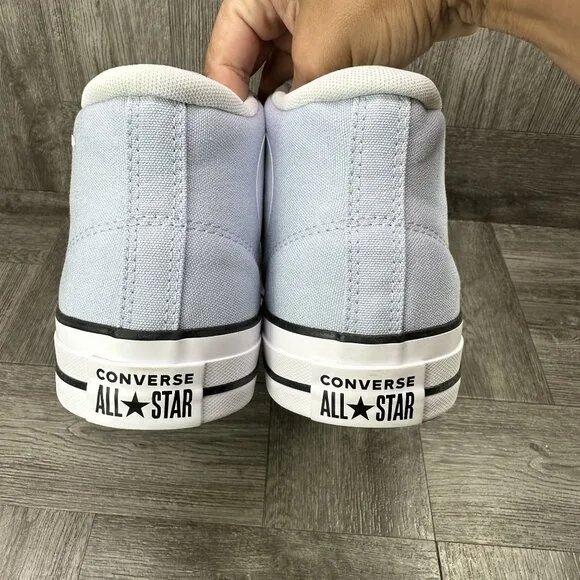 Converse CTAS Malden Street Mid Men's size 12 Light Blue Shoes