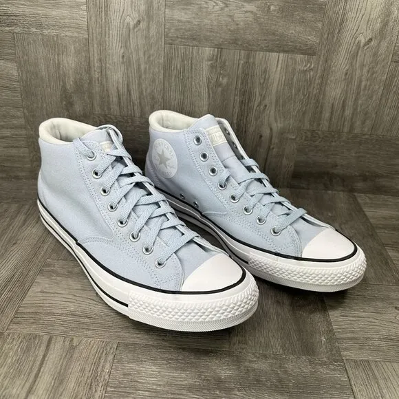 Converse CTAS Malden Street Mid Men's size 12 Light Blue Shoes