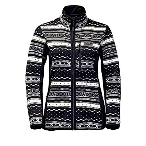 Cozy Jack Wolfskin Shackleton Flex Full-Zip Sweater with Fleece Lining, …
