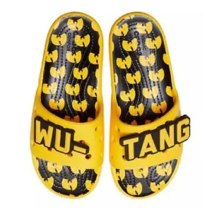 Crocs Classic Wu-Tang Clan &quot;Yellow/Black&quot; Unisex Slides US M10/W12