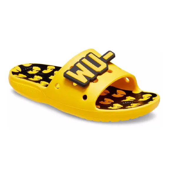 Crocs Classic Wu-Tang Clan &quot;Yellow/Black&quot; Unisex Slides US M10/W12