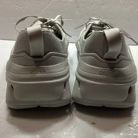 Crocs man’s light gray sneakers size 9